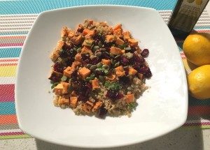 Rush Hour Meals - BT - Sweet Potato Cranberry Quinoa