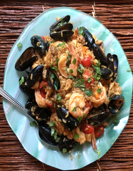 Rose Reisman Seafood Paella