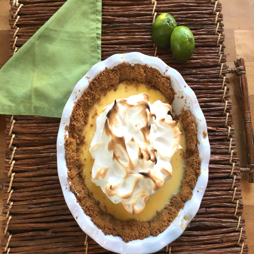 Light Lemon Meringue Pie recipe pi day