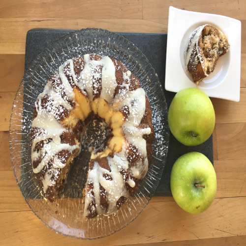 Apple Cream Cheese Coffee Cake Recipe Dessert Rose Reisman