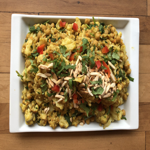 Cauliflower and lentil casserole-web